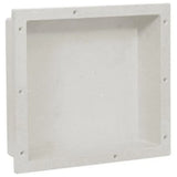 VIDAXL -Dusche 41x36x10 cm Matte Weiß