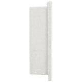VIDAXL -Dusche 41x36x10 cm Matte Weiß