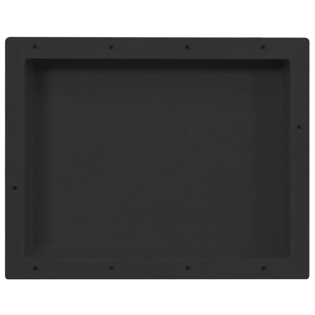 VidaXL Duschnische 41x51x10 cm mattschwarz