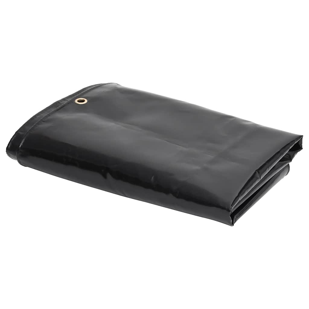 Vidaxl zeildoek 650 g m² 3x6 m zwart