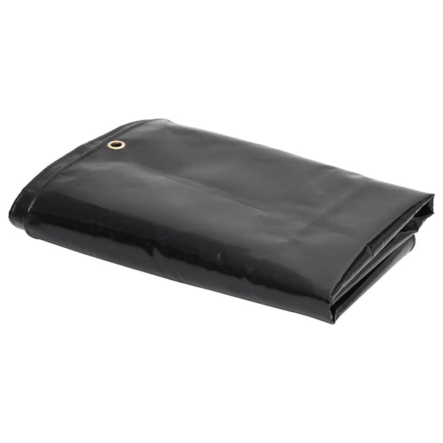 Vidaxl zeildoek 650 g m² 4x6 m zwart