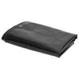 Vidaxl zeildoek 650 g m² 4x8 m zwart