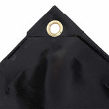 Vidaxl zeildoek 650 g m² 4x8 m zwart