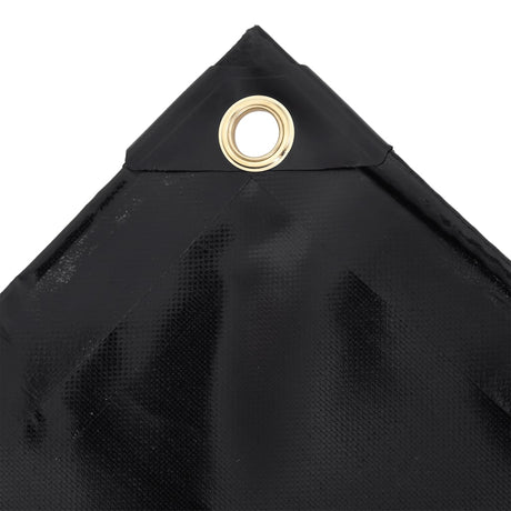 VIDAXL -Gerät 650 g m² 1,5 x 10 m schwarz