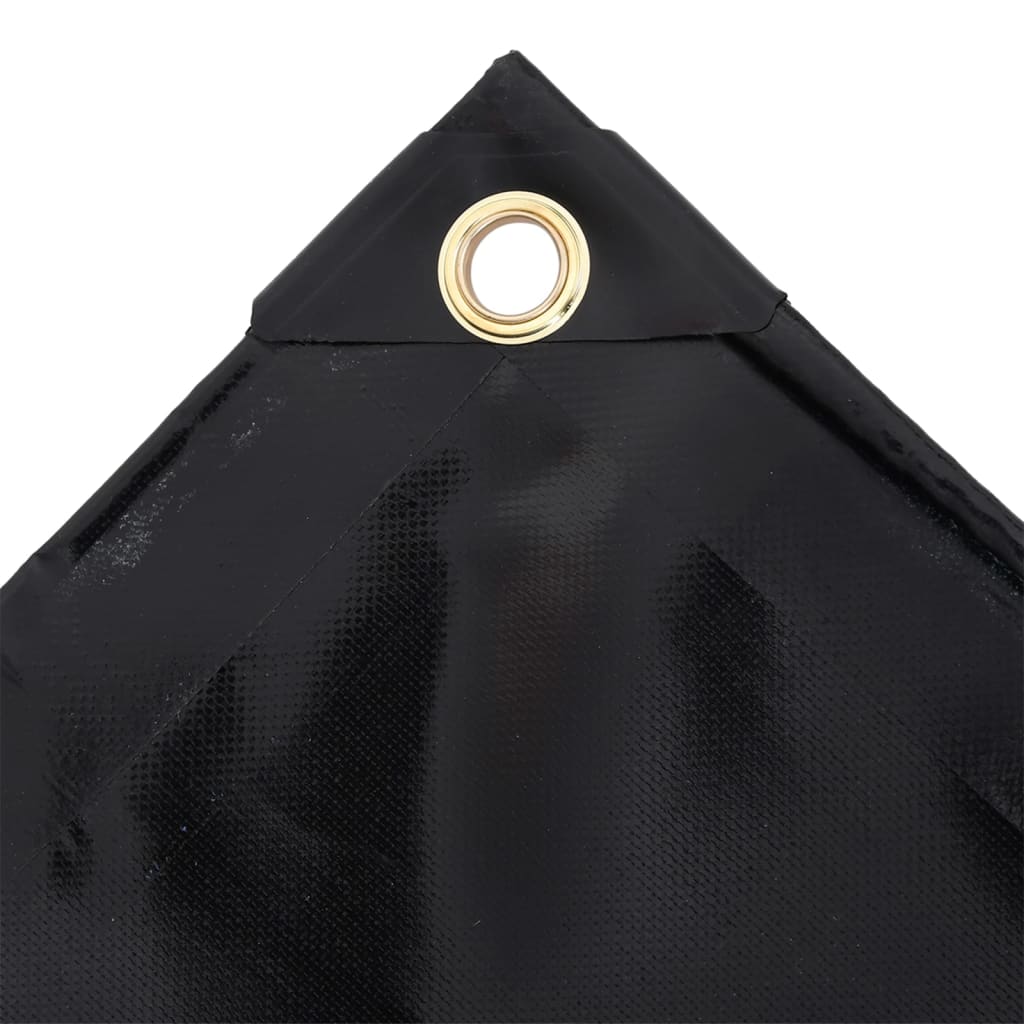 Vidaxl zeildoek 650 g m² 3,5x5 m zwart