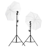 Vidaxl Photo Studio -Set mit Beleuchtungssatz, Hintergrund und Reflektor