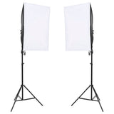 Vidaxl Photo Studio Set mit Beleuchtungsset und Hintergrund