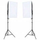 Vidaxl Photo Studio Set mit Beleuchtungsset und Hintergrund