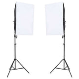 Vidaxl Photo Studio Set mit Beleuchtungsset und Hintergrund