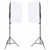 Vidaxl Photo Studio Set mit Beleuchtungsset und Hintergrund