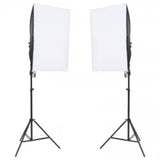 Vidaxl Photo Studio -Set mit Beleuchtungssatz, Hintergrund und Reflektor