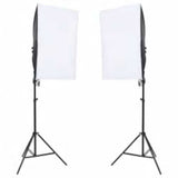 Vidaxl Photo Studio -Set mit Beleuchtungssatz, Hintergrund und Reflektor