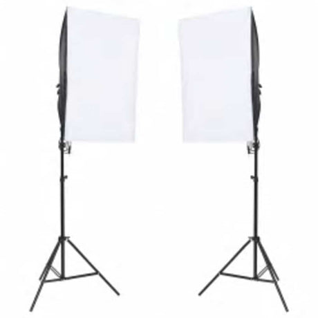 Vidaxl Photo Studio -Set mit Beleuchtungssatz, Hintergrund und Reflektor