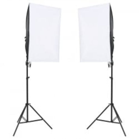 Vidaxl Photo Studio -Set mit Beleuchtungssatz, Hintergrund und Reflektor