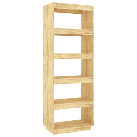 Vidaxl boekenkast kamerscherm 60x35x167 cm massief grenenhout