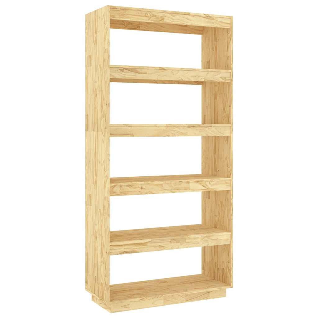 Vidaxl boekenkast kamerscherm 80x35x167 cm massief grenenhout