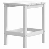 Vidaxl tuintafel adirondack 38x38x46 cm hdpe wit