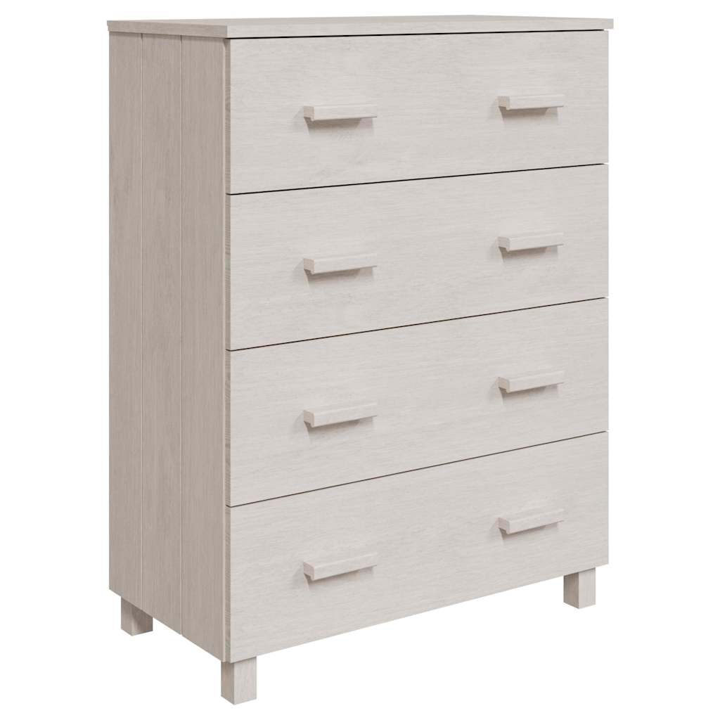 Vidaxl dressoir hamar 79x40x103,5 cm massief grenenhout wit