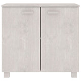Vidaxl dressoir hamar 85x35x80 cm massief grenenhout wit