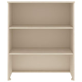 Vidaxl opzetkast hamar 85x35x100 cm massief grenenhout honingbruin