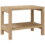 Vidaxl Badezimmer Tabelle 60x30x45 cm Solid Teak