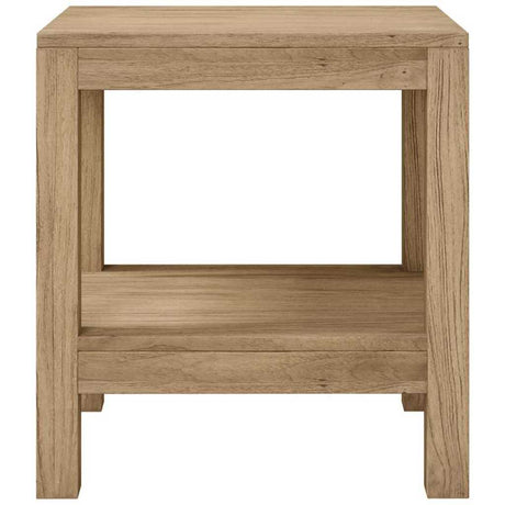 Vidaxl Badezimmer Tabelle 45x35x45 cm Solid Teak