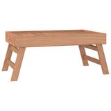 VIDAXL Collabsible 55x35x25 cm Festes Teakholzholz