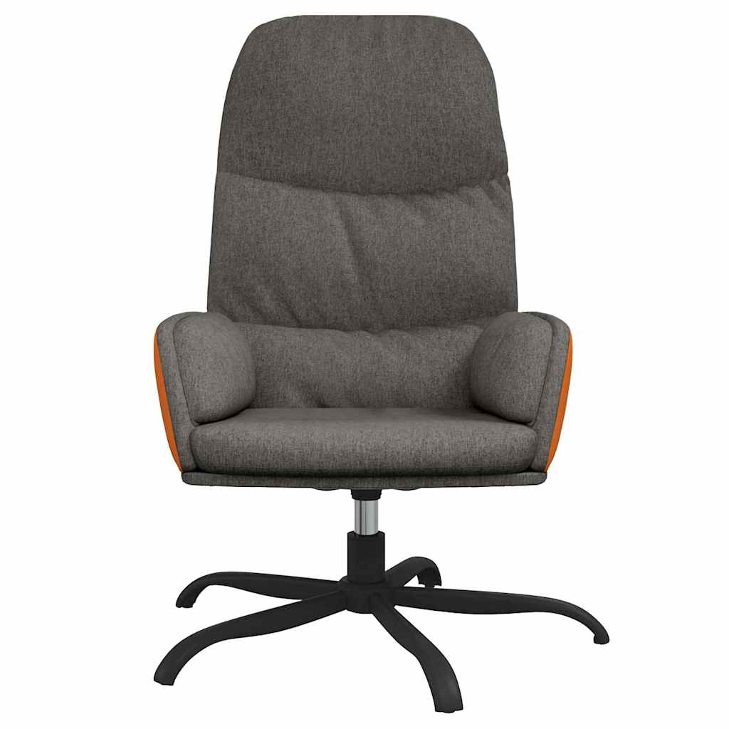 Vidaxl relaxstoel stof donkergrijs