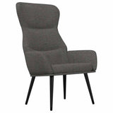 Vidaxl relaxstoel stof donkergrijs