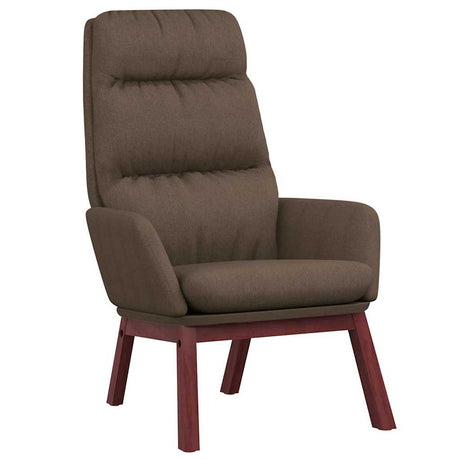 Vidaxl relaxstoel stof taupe