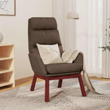 Vidaxl relaxstoel stof taupe