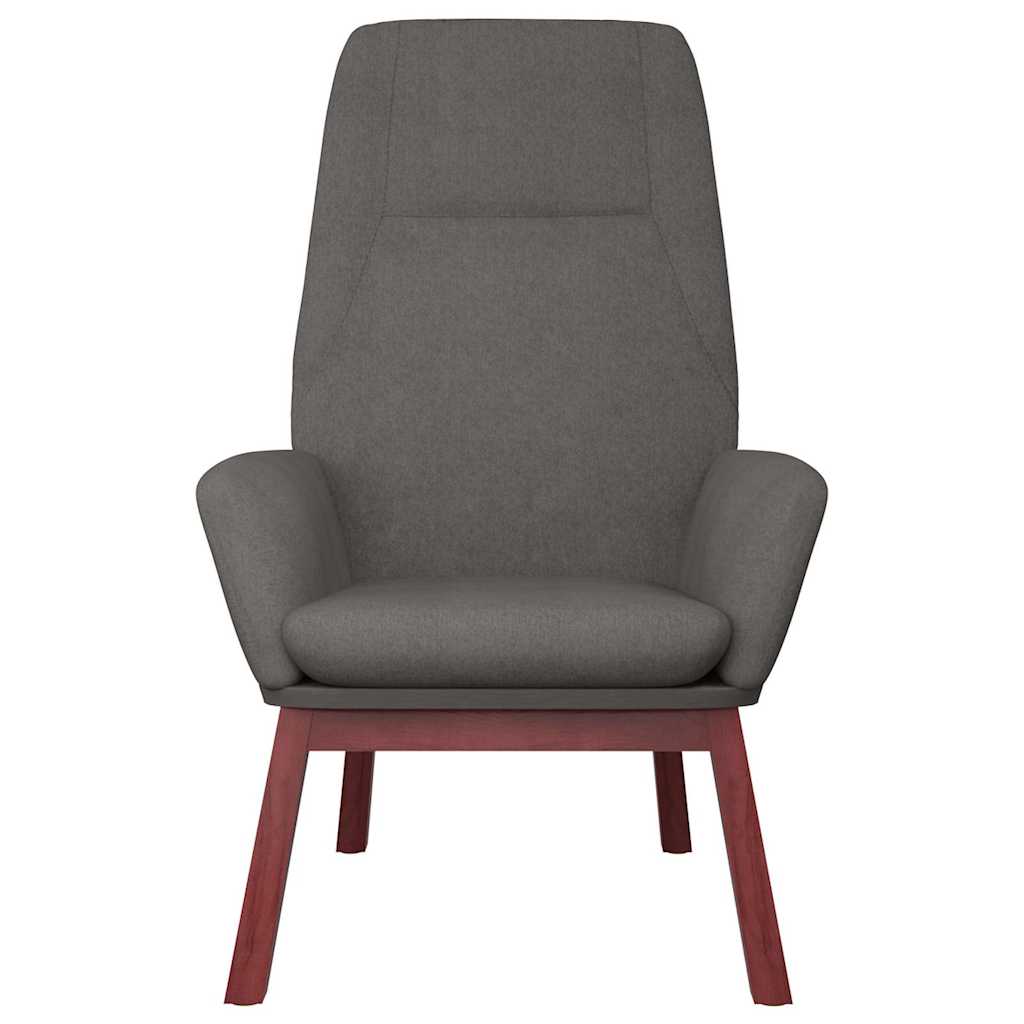 Vidaxl relaxstoel stof lichtgrijs