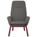 Vidaxl relaxstoel stof lichtgrijs