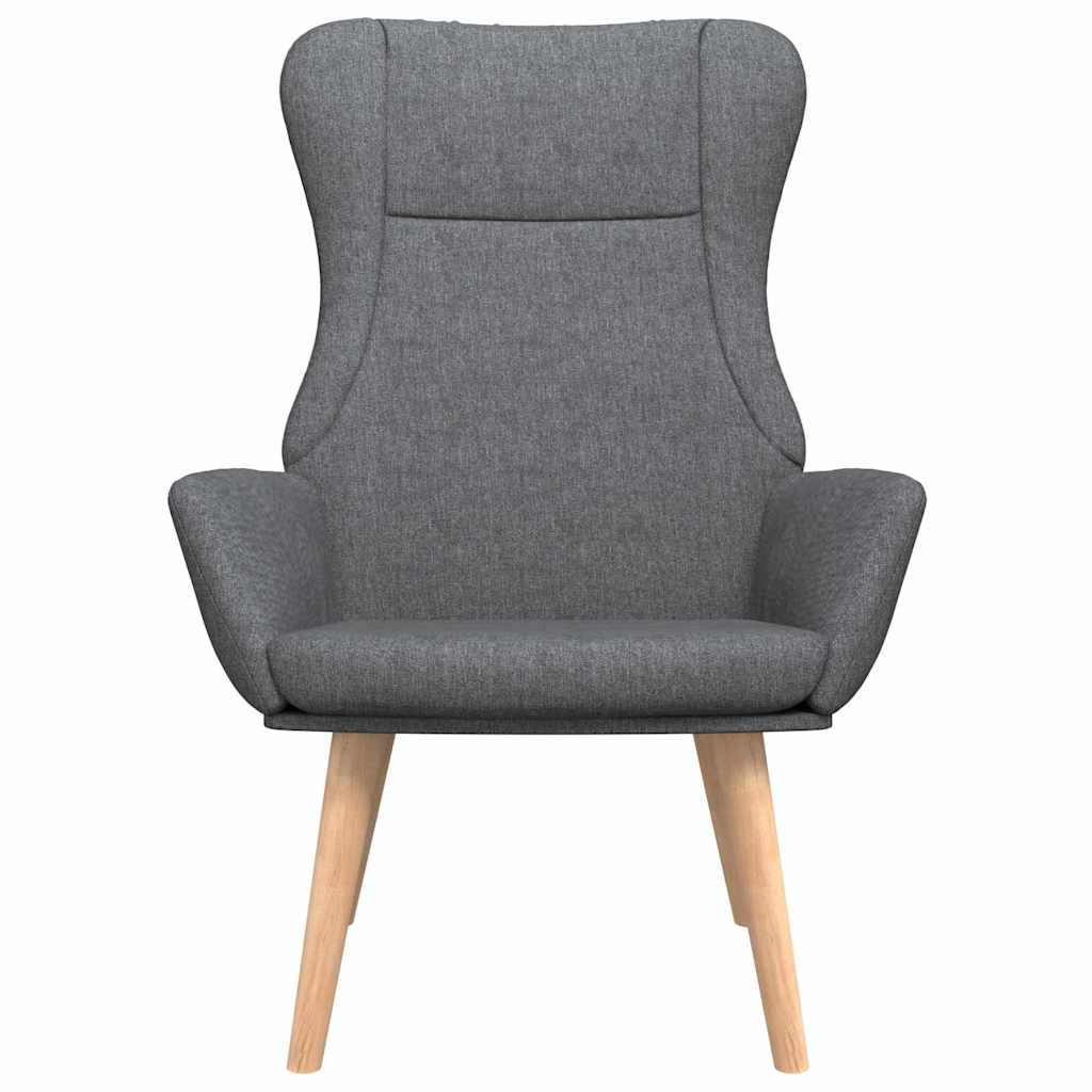 Vidaxl relaxstoel stof donkergrijs