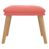 Vidaxl voetenbank 45x29,5x35 cm fluweel roze