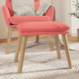 Vidaxl voetenbank 45x29,5x35 cm fluweel roze