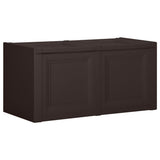 Vidaxl -Kissenbox 85 L 86x40x42 cm Braun