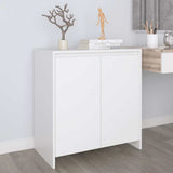 Vidaxl dressoir 70x41x75 cm bewerkt hout wit