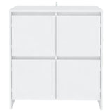 Vidaxl dressoir 70x41x75 cm bewerkt hout wit