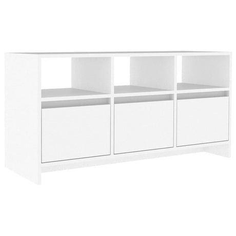 Vidaxl tv-meubel 102x37,5x52,5 cm bewerkt hout wit