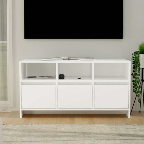 Vidaxl tv-meubel 102x37,5x52,5 cm bewerkt hout wit