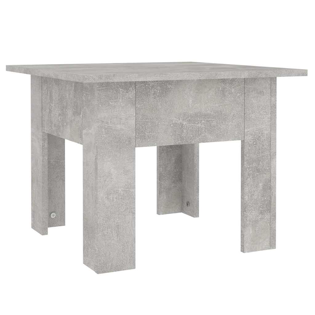 Vidaxl salontafel 55x55x42 cm bewerkt hout betongrijs