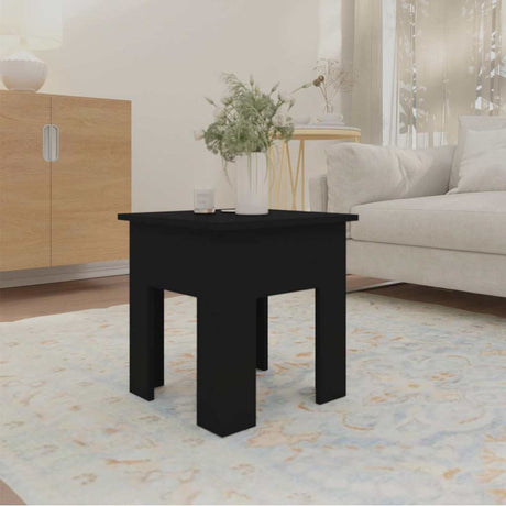 Vidaxl salontafel 40x40x42 cm bewerkt hout zwart