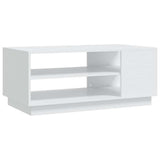 Vidaxl salontafel 102x55x43 cm bewerkt hout wit