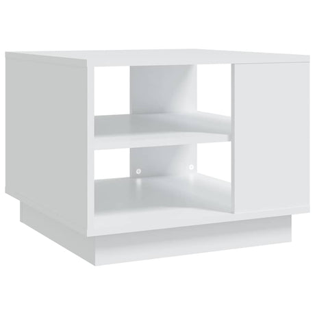 Vidaxl salontafel 55x55x43 cm bewerkt hout wit