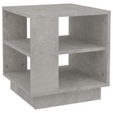 Vidaxl salontafel 40x40x43 cm bewerkt hout betongrijs