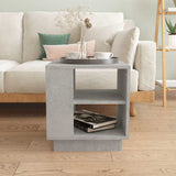 Vidaxl salontafel 40x40x43 cm bewerkt hout betongrijs