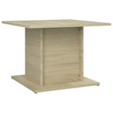 Vidaxl salontafel 55,5x55,5x40 cm bewerkt hout sonoma eikenkleurig