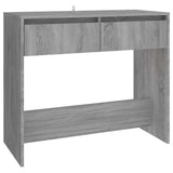 Vidaxl wandtafel 89x41x76,5 cm bewerkt hout grijs sonoma eikenkleurig