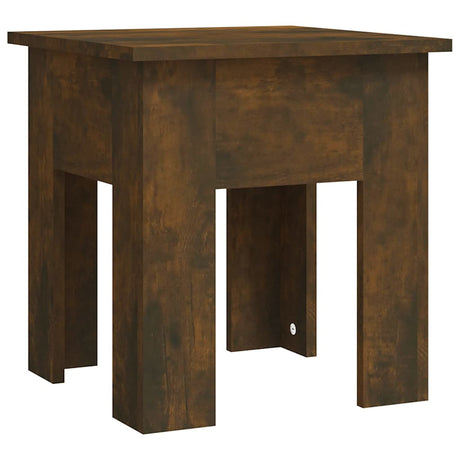 Vidaxl salontafel 40x40x42 cm bewerkt hout gerookt eikenkleur